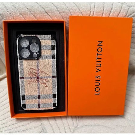 IPhone17 16 15 14 Pro Max Plus 13 12 lyxigt varumärkesdesign stöttåligt telefonfodral