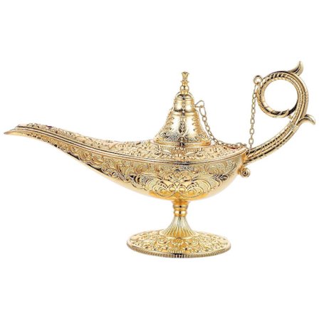 Vintage Toivomuslamppu Keräilyesine Klassinen Arabian Puku Rekvisiitta Kodin Sisustus