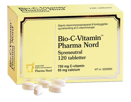 Pharma Nord Bio-C-Vitamin 750 mg, Helse & Madvarer, Øvrigt, Stærke Vitaminer