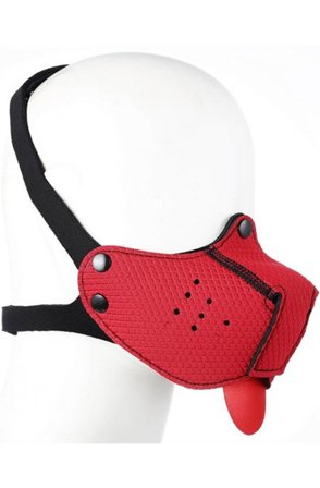 Kjøp Red Puppy Neoprene Snout + Tongue - BDSM-maske | God pris