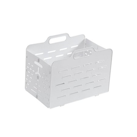 Sammenklappelig Opbevaringskurv Moderne Plastikbeholdere Kasser Med Håndtag, Foldbar Vasketøjskurv, Væ