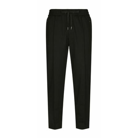 Dolce & Gabbana, Trousers Czarny, Mężczyzna, Rozmiar: S
