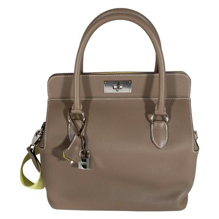 Hermès Vintage, Pre-owned Shoulder Bags Beige, Dames, Maat:ONE Size