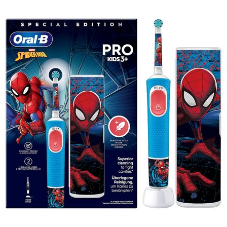 Oral-B Spiderman Eltandbørste Børn 3+, Medicin & Pleje, Tandpleje Til Børn, Børnetandbørster