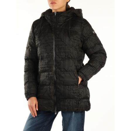 Emporio Armani Ea7, Winter Jackets Zwart, Dames, Maat:XS