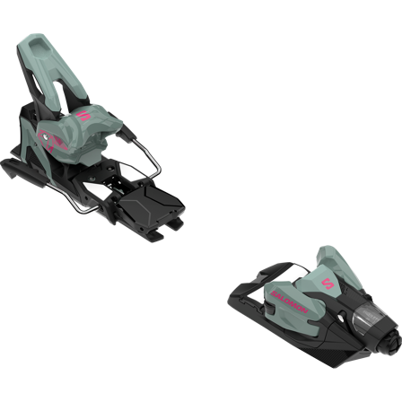 Salomon - Wiązania do narciarstwa alpejskiego Wiązania do narciarstwa alpejskiego N Strive 14 Gw - Iceberg Green / Black