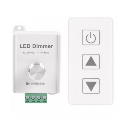 Dc12v-24v 10a Trådløs LED-stripe Dimmer med berøringsfjernkontroll for enfarget LED-stripe (r1)