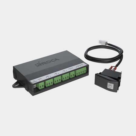 Control box for wiper motor with switch Roca Wiper Control Box, 12/24 V, for up to 3 wiper motor (W10 / W12)