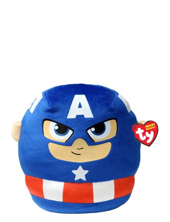 TY | Captain America - Squish 25Cm | 25 cm