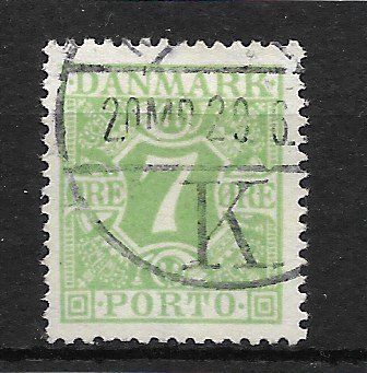 Danmark - Portomærker AFA 17 - Stemplet
