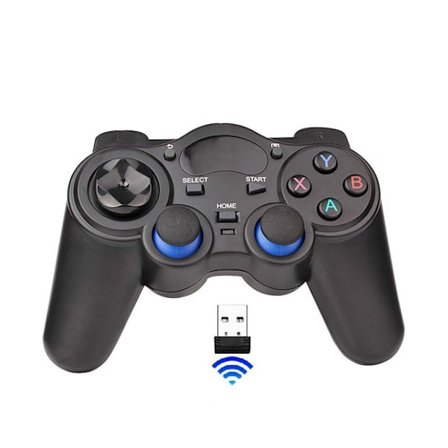 USB Trådløs Spillkontroller Gamepad for PS3, Smarttelefon, Nettbrett PC, Smart TV-boks, Kompatibel med Ulike Merker