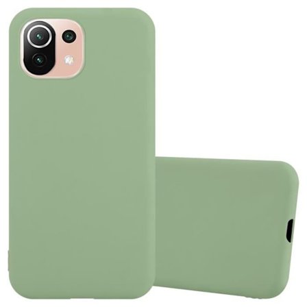Fodral till Xiaomi Mi 11 LITE (4G / 5G) / 11 LITE NE Fodral i CANDY PASTEL GREEN Fodral Skydd Silikon TPU Fodral