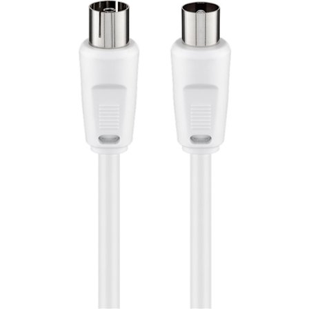 Antennkabel (<70 dB), dubbelskärmad