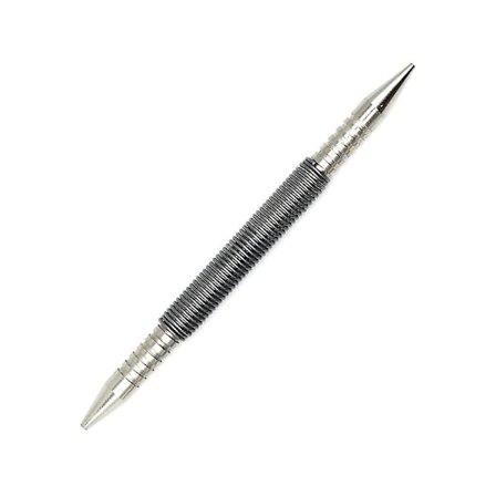 Center Puncher Lille Udsøgt Metal Center Fjeder Søm Punch Værktøj Dobbelt Hoved Søm Hoved Sætter