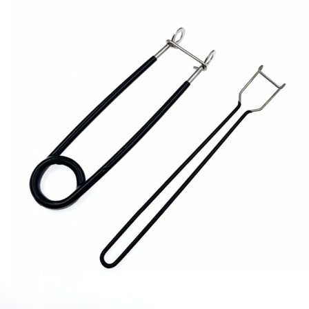 2-pakk bærbar fiskemunnåpner Fiskekunnåpner