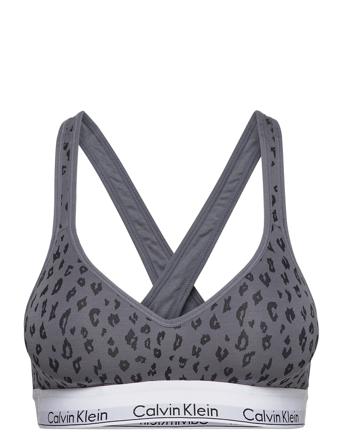 Bralette Lift Lingerie Bras & Tops Soft Bras Tank Top Bras Grå Calvin Klein