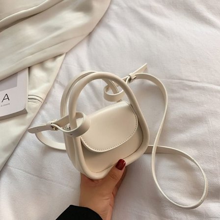 Mini Crossbody Bag Dam Axelväska BEIGE