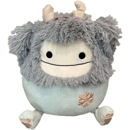 Squishmallows Evita Bigfoot, Grå, 30 cm