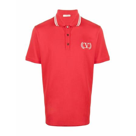 Valentino Polo Shirts , Rood , Heren , Maat: L