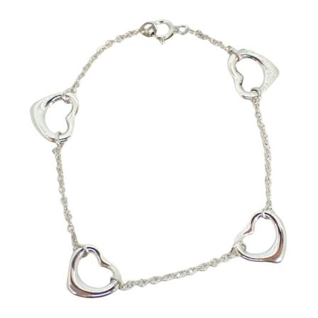 Tiffany & Co. Pre-owned, Bracelets Grijs, Dames, Maat:ONE Size