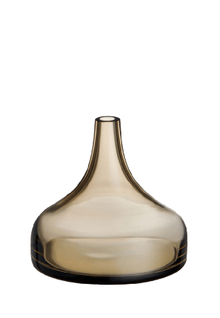 Orrefors Vas Midsummer Vaser Brun H: 8.2cm