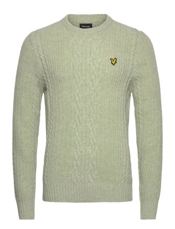 Lyle & Scott | Ribbed Cable Knit Jumper | S