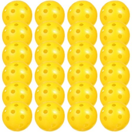 24 kpl Golf Harjoituspallot Ilmavirtaus Golfpallot Muovi Golfpallot Golf Harjoituspallot Golf Tarvikkeet