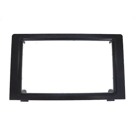 Bil Stereo Radio Fascia Instrumentbräda Panel 2 Din Ram Trim Kit för SAAB 9-3 2007-2011