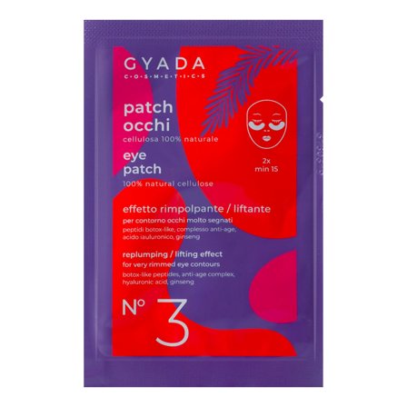 Gyada Cosmetics Patch Occhi & Labbra Patch Occhi Rimpolpanti / Effetto Lifting N. 3 5ml - Maschera Contorno Occhi