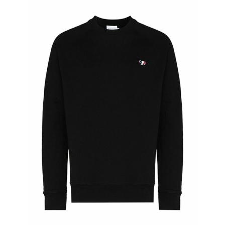 Maison Kitsuné Fm00322Km0001P199 Sweatshirt Sort, Herre Sweatshirts
