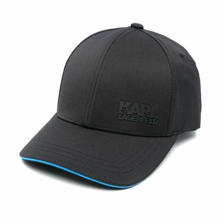 Karl Lagerfeld, Caps Zwart, Heren, Maat:ONE Size