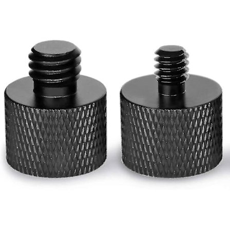 Mikrofoniteline Ruuviadapteri 5/8 - 1/4 ja 5/8 - 3/8