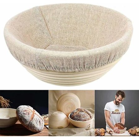 Fermentointikori Pyöreä, Fermentointikori Leivän Muoto Pyöreä