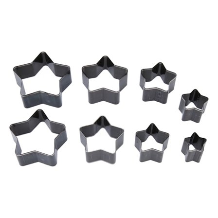 8 kpl nahkapunssimuottia Pentagrammi Hiiliteräs Ontto Punssi Muotti Nahkapunssi Työkalu DIY