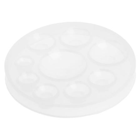 Runt Cabochon hänge Halsband Mould Liten halvklot Hartsspegel Form för DIY-hantverk Smycketillverkning