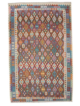 Hand Woven Kilim Afghan Old Style Rug 314X495