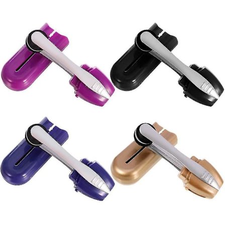 Sæt med 4 kulfiber brillerensere(13,4*5,1*2,7cm)til alle brillerensere Kul mikrofiber t