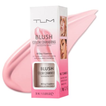 1-3Pcs Color Changing Foundation Makeup Base,Long Lasting Hydrating rosa hud 30ml