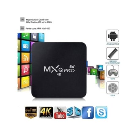 YDCY MXQ 727-XW2 Smart TV-box (Android - 4K Ultra HD - 2 GB RAM - Wi-Fi)
