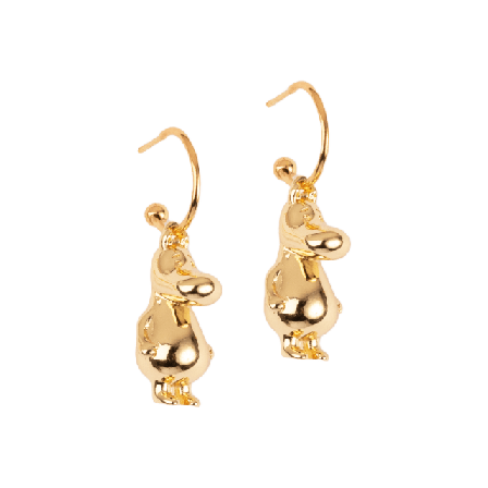 pfgSTOCKHOLM Moomin Charm Örhänge Örhängen Dam Guld ONESIZE