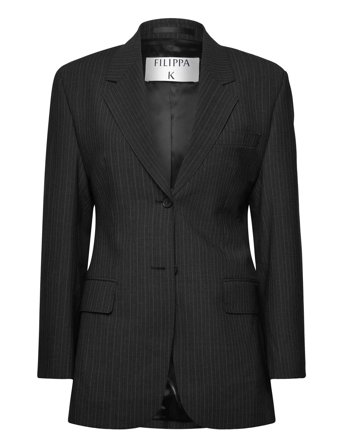 Filippa K Hourglass Pinstripe Blazer - Grey - 42