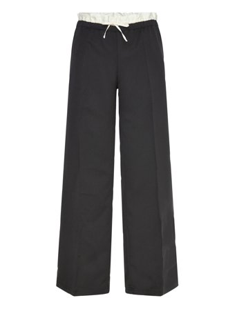 Monki Pull On Suiting Trousers - Black - M