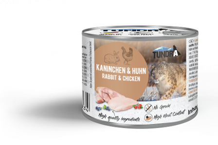Tundra Kanin og Kylling 200g - Våtfôr