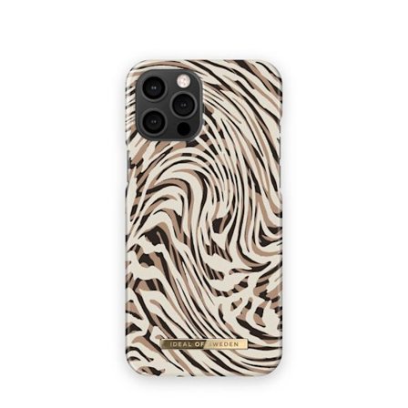 Printed Case iPhone 12 Pro Max Hypnotic Zebra