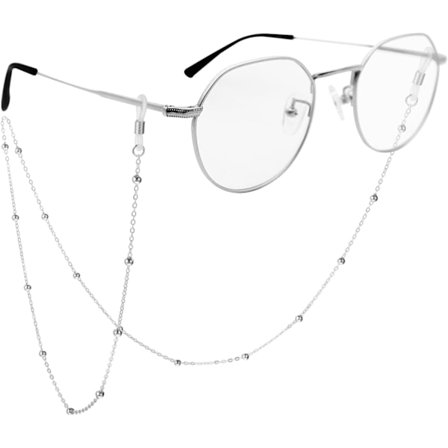 1 kpl Silmälasiketju Naisille Helmillä Koristeltu Söpö Lasinaru Kehykset Lanyard Kaulakoru Tyylikäs Aurinkolasinauha Estää Hukkaa