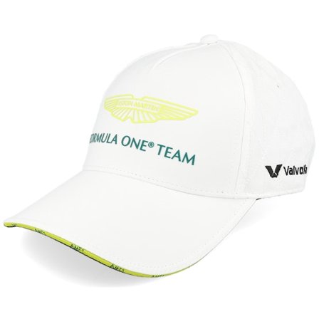 Formula One - Motor Grey adjustable Czapka Z Daszkiem - Aston Martin F1 24 Team White A-Frame Adjustable @ Hatstore