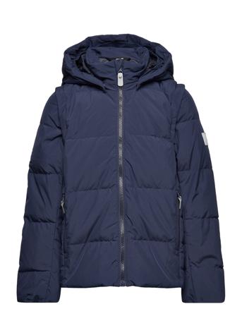Kids' Down Jakcet Porosein Foret Jakke Navy Reima