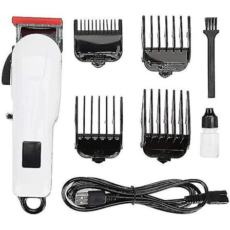 Langaton sähköinen hiustenleikkuri, USB-ladattava