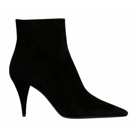 Saint Laurent, Kiki Ankle Boots Czarny, Kobieta, Rozmiar: 39 EU