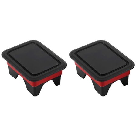 Til Ram 1500 Ladlåge Dæksler Bageste Lastbil Lad Rail Ladlåge Dæksel til Dodge Ram (Sæt med 2)